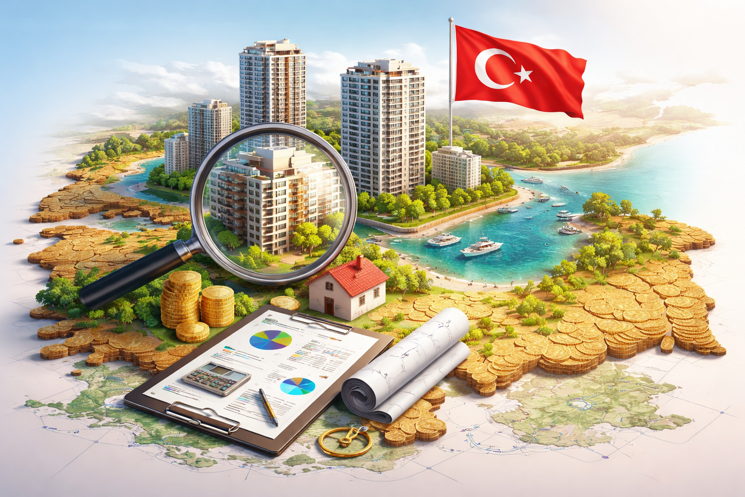 الخطة الاستثمارية العقارية في تركيا
